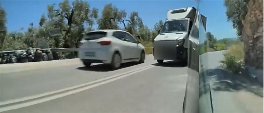 Βόλος: Φορτηγό μπαίνει στο αντίθετο ρεύμα σε στροφή – Παρά λίγο μετωπική με διερχόμενους οδηγούς (βίντεο)
