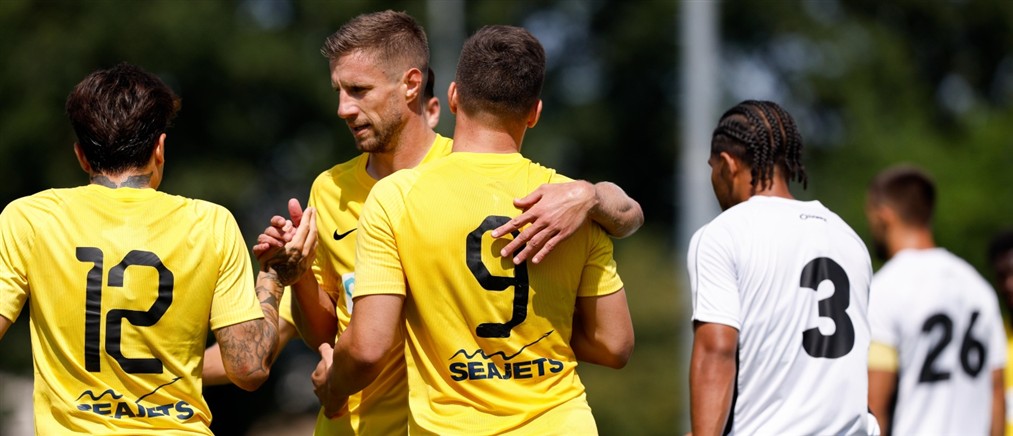 Αυλαία στην προετοιμασία με άνετο 3-0 η ΑΕΚ