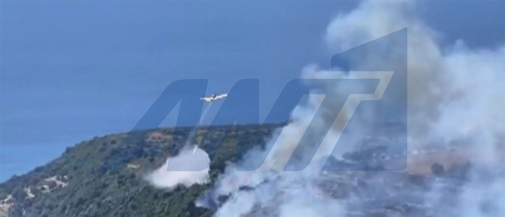 Χωρίς ενεργό μέτωπο η πυρκαγιά στην Κεφαλονιά