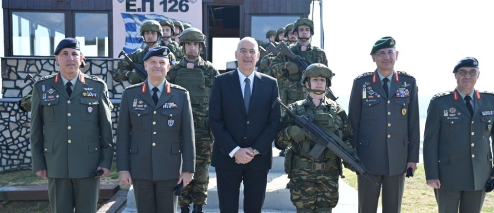 Ευχές Δένδια για το Πάσχα από το επιτηρητικό φυλάκιο "126" στον Έβρο