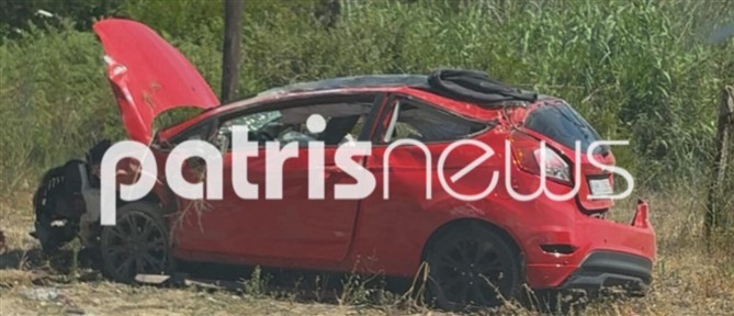 Σοβαρό τροχαίο στην Ηλεία: 20χρονος σώθηκε χάρη στο κινητό του τηλέφωνο που ειδοποίησε το 112