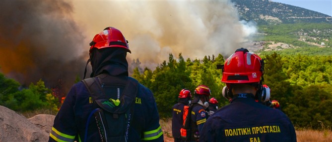Σε κατάσταση κινητοποίησης "Red Code" Αττική και ΠΕ Εύβοιας, Χίου και Λέσβου αύριο λόγω πολύ υψηλού κινδύνου πυρκαγιάς