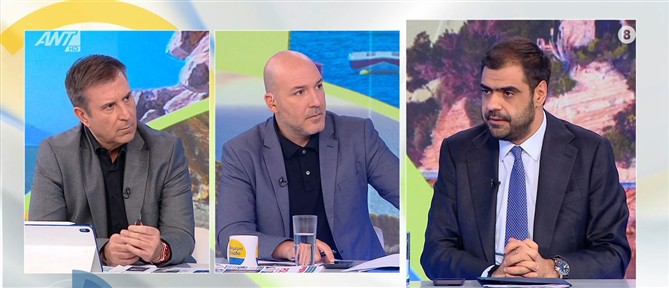 Μαρινάκης στον ΑΝΤ1: Αυτονόητος ο σεβασμός Μητσοτάκη σε Σαμαρά και Καραμανλή
