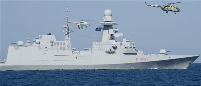 Η Ιταλία στέλνει στην Κύπρο την φρεγάτα "Federico Martinengo"